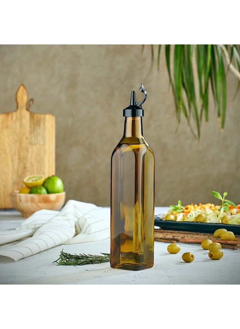 QLUX - Qlüx Organic Glass Oil Bottle 500 ml - Image 1