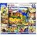 White Mountain 1000 Piece Jigsaw Puzzle Vintage Film Detective Collage Puzzles with Large Pieces Gift for Adults and Family 24x30 Hollywood MurderMystery - Image 4