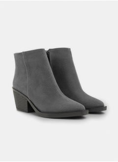 Suede Zip Short Ankle Boot - pzsku/ZC24A28562B3D433FBEC0Z/45/_/1738223035/4c46f23e-0f91-4a0f-bdf1-c1f476cba590