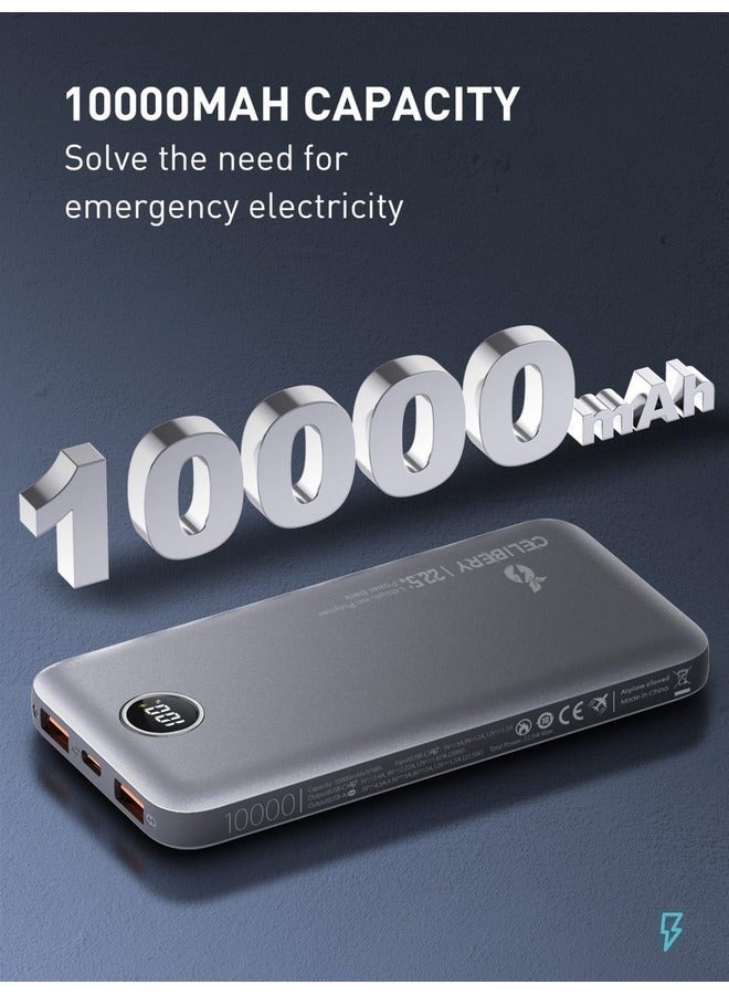 CELIBERY 10000 mAh Slim Power Bank 22.5W, 10000 mAh Ultra compact Power Bank - Image 5