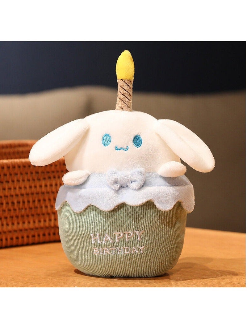 دمية دبدوب القرفة 20 سم لكعكة  - زينة كعكة لطيفة ومضحكة، هدية عيد ميلاد إبداعية وممتعة، زخرفة حفلات للأطفال والبنات