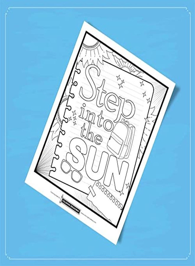 Coloring Broadway - DEAR EVAN HANSEN inspired Coloring Pages (Set of 4) “Sincerely Me” Collection, Broadway Musical Merchandise, Ideal Gift for a Broadway Theater Lover - Image 4
