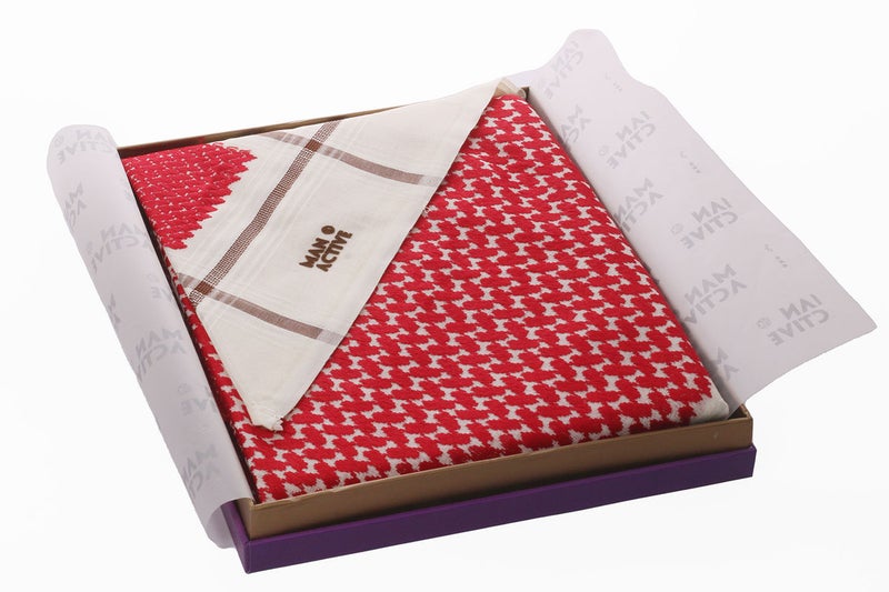 phoneme Active Man Royal Red-Sugar Shemagh - Image 3