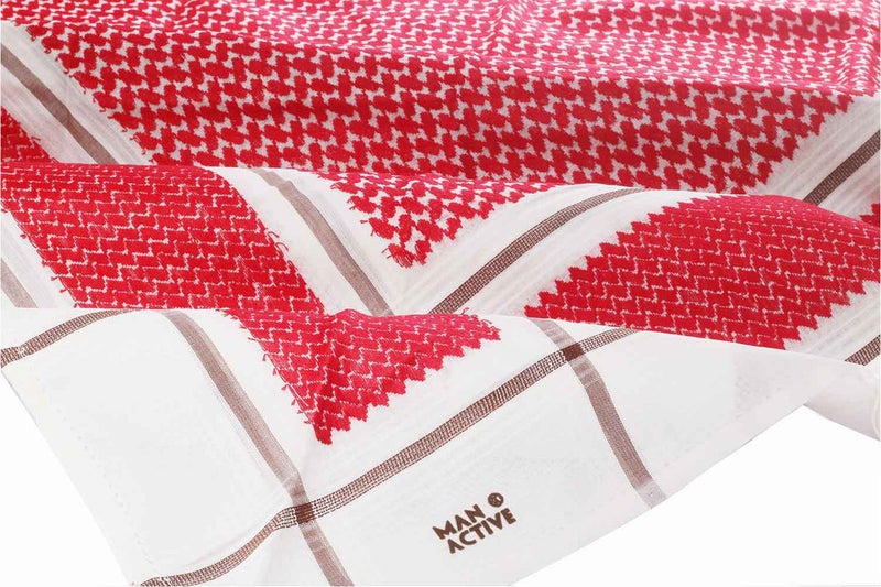 phoneme Active Man Royal Red-Sugar Shemagh - Image 4