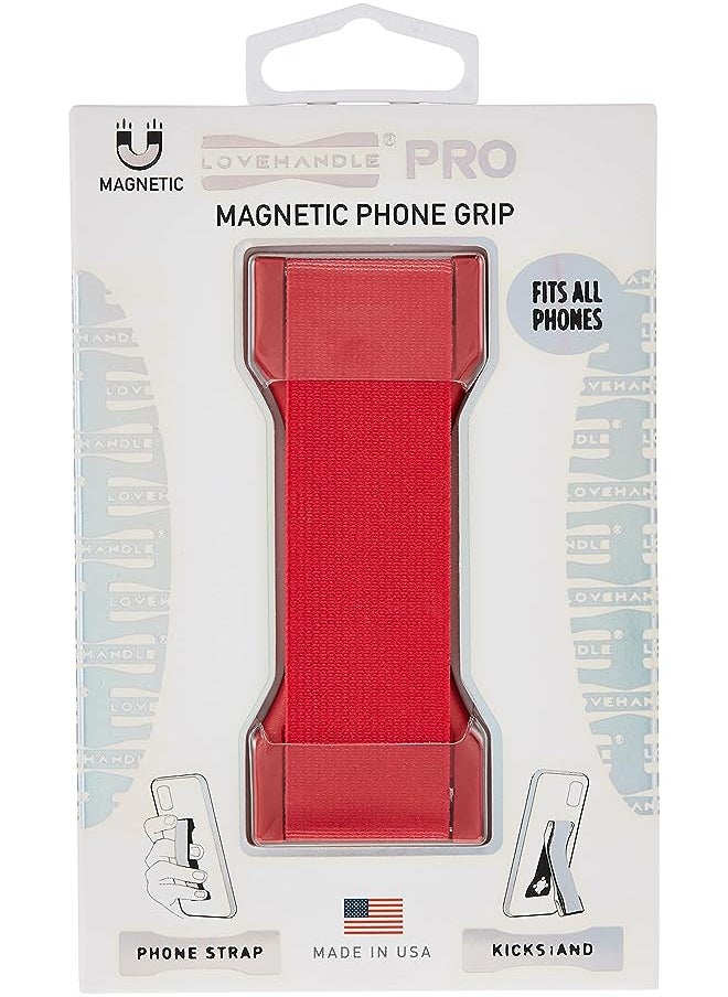 Lovehandle Pro Phone Grip - Solid Red  - Image 1