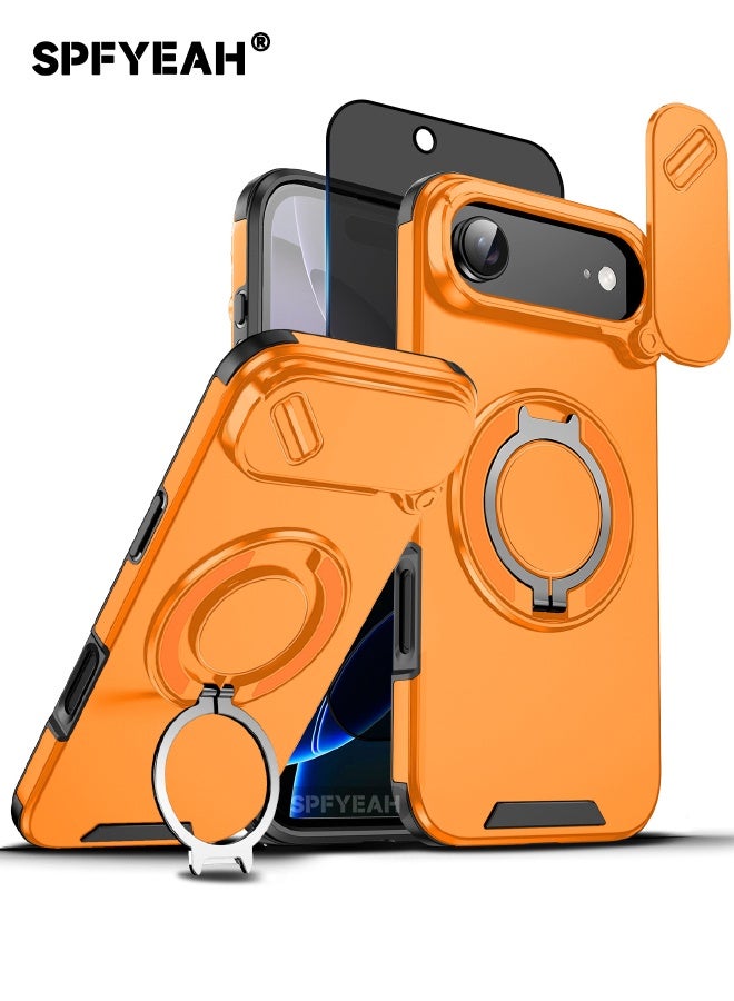 spfyeah Spfyeah iPhone 17 Air Cover With Privacy Screen Protector 6.5 inch Case Material: Combination | Type: Ring Case