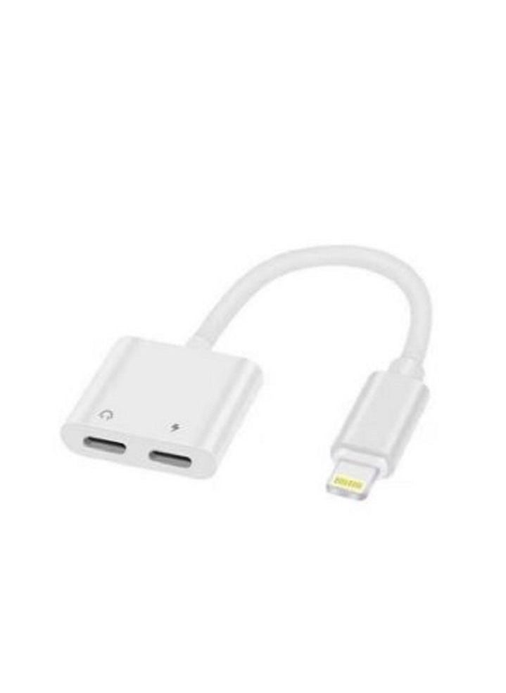 Generic Headphone and charger adaptor r for Apple iPhone 7/8/X  - Image 1