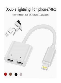 Generic Headphone and charger adaptor r for Apple iPhone 7/8/X  - Image 2