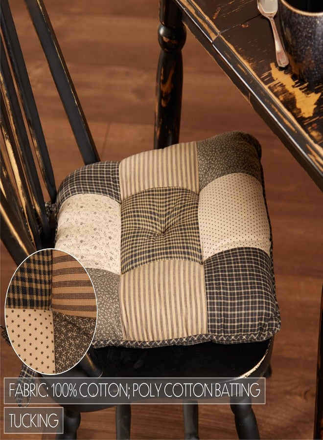 VHC Brands Kettle Grove Chair Pad Patchwork - Image 4
