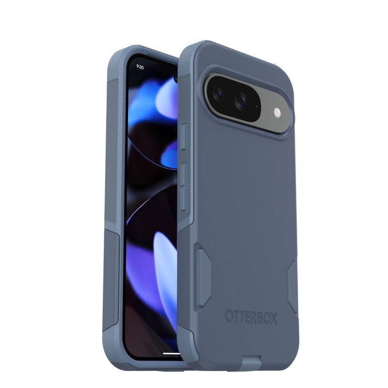 OtterBox Google Pixel 9 Pixel 9 Pro Only Commuter Series Case Baby Blue Jeans Blue Slim Tough PocketFriendly with Port Protection NonRetail Packaging - Image 2