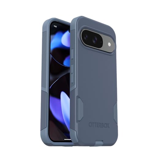 OtterBox Google Pixel 9 Pixel 9 Pro Only Commuter Series Case Baby Blue Jeans Blue Slim Tough PocketFriendly with Port Protection NonRetail Packaging - Image 1