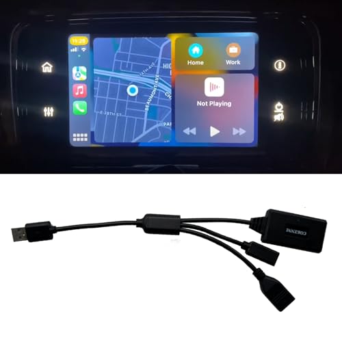 COKTNNI Motorcycle wired CarPlay adapter compatible with 20192023 Street Glide CVO 20202023 Indian Road Master and 20182023 Gold Wing GL1800F6B automatic connectionNot compatible with iPhones after 15 - Image 3