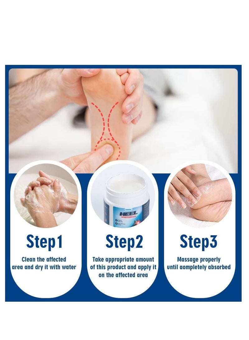 Sumifun Heel Pain Relief Cream Relieve Heel Pain Joint Stiffness Relief 20g - Image 5