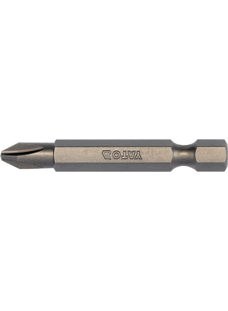 Yato YATO Screwdriver Bits 1/4"x50mm PH2 10pcs/Box YT-78152 