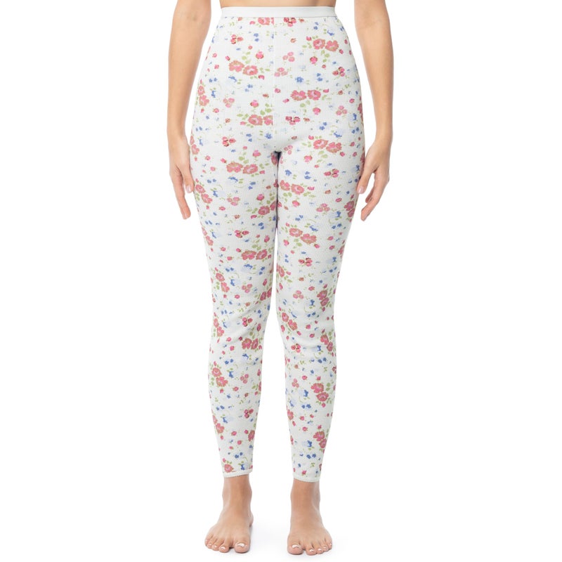 Indera Raschel-Knit Cotton Long Johns, Thermal Underwear for Women - Image 1
