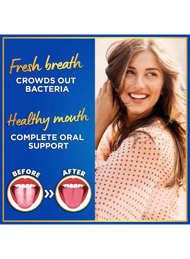 Windsor Dental Probiotics Bad Breath Treatment by Windsor Botanicals - Chemical-Free, 3 Billion CFU - L Paracasei, Reuteri, Sakei, Salivarius for Balanced Oral Health - 45 Mint Tablets  - Image 2