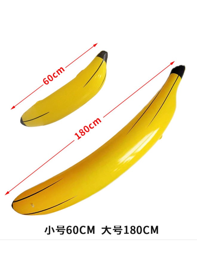Singles Day Artificial Inflatable Toy Single Party Interactive Props Environmentally Friendly Thickeneded Pvc Inflatable Banana
