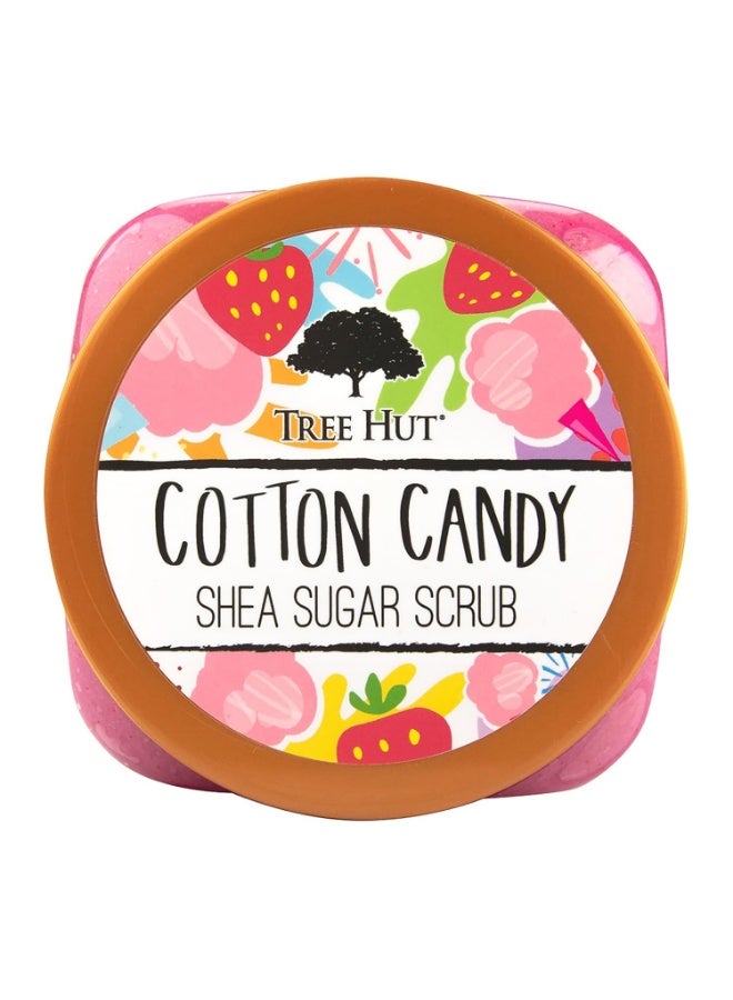 Tree Hut Cotton Candy Shea Sugar Scrub Exfoliating & Nourishing Body Scrub 510 G - Image 2