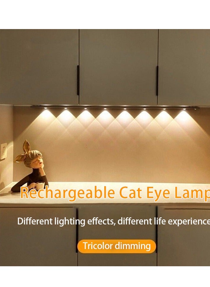 Sensor Light USB Rechargeable Wireless Body Induction Lamp Motion Magnetic Suction Night Light Black 40cm - Image 1