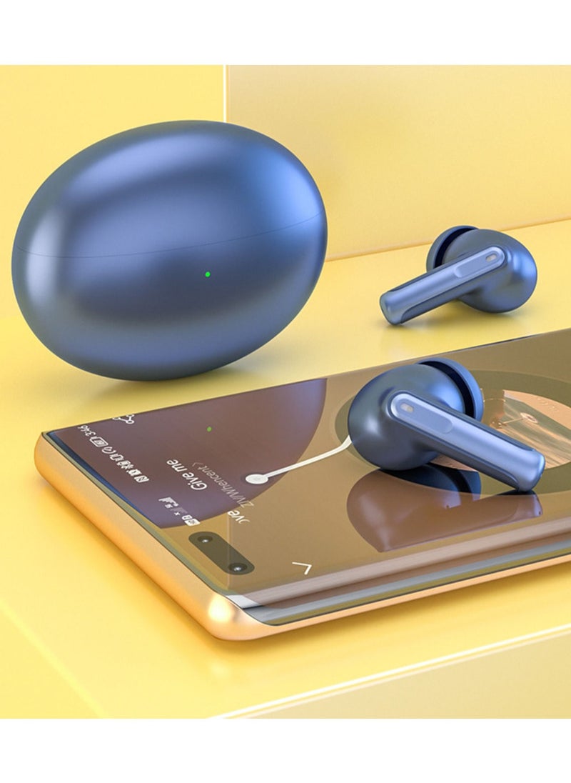 Youque Noise Cancelling Wireless Earbuds Bluetooth Earphones/Headphones Blue  - Image 3
