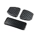 Whautole Pedal Pad Covers kitsCompatible with 19902000 Honda CivicCovers for BrakeClutch Pedals and Cover for Throttle Pedal - Image 2