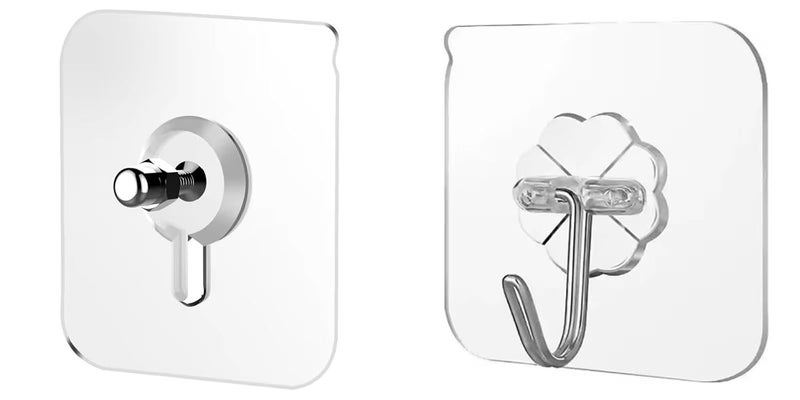 Combo Pack of Wall Hook Bolt Pack of 5 and Wall Hook Flower Print Pack of 5 Strong DamageFree Hanging - Image 1