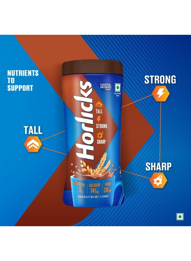 Horlicks Chocolate Nutrition Drink, 1 kg Jar - Image 3