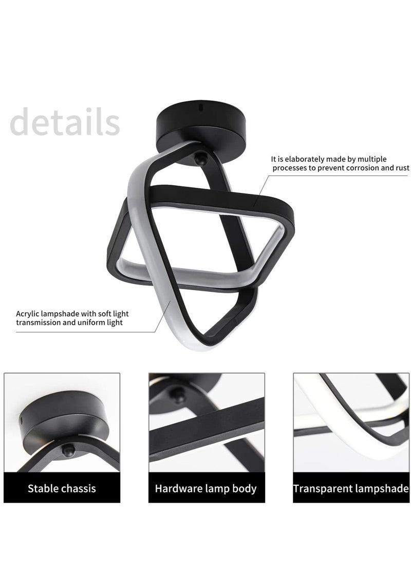 MIXDE 3 Color Changeable Acrylic Small Led Ceiling Lamp  - Image 4