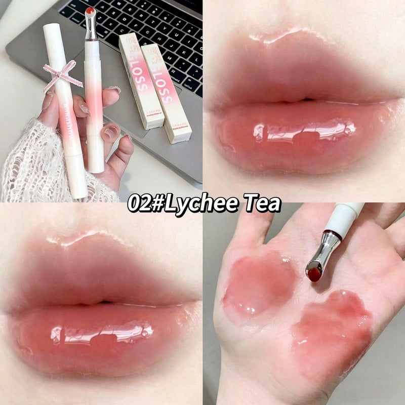 6 Colors High Gloss Moisturizing Lip Balm - Image 1