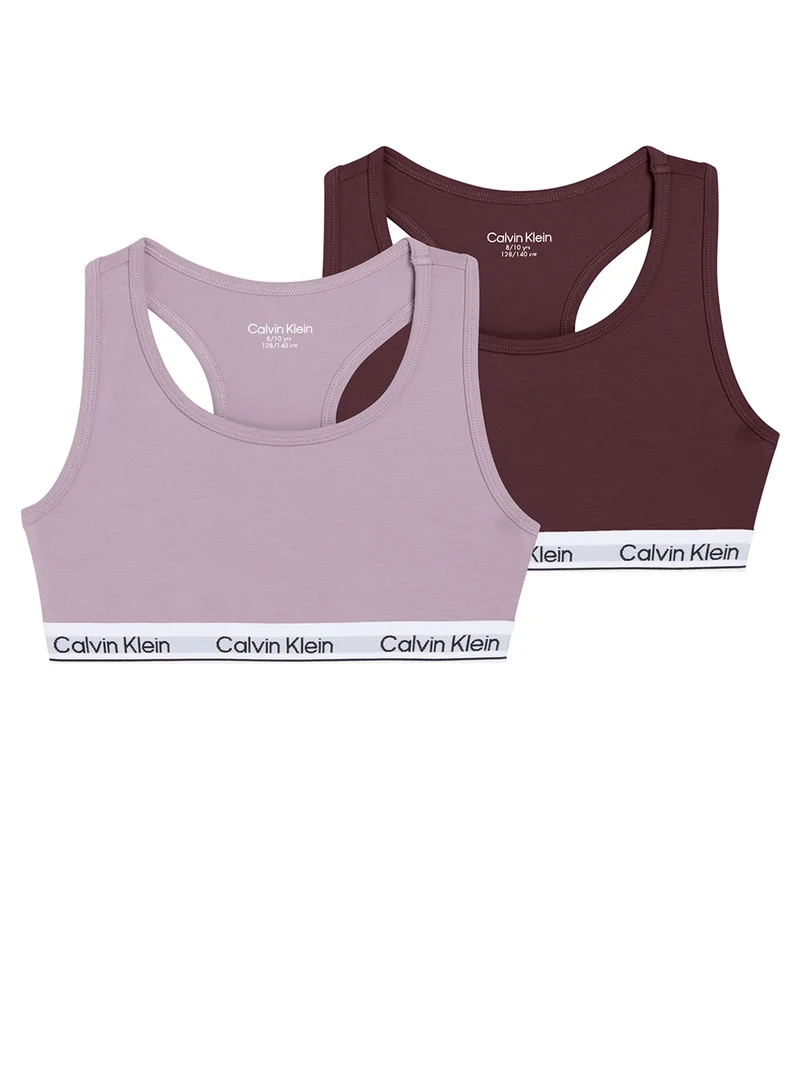 Calvin Klein Jeans Youth 2 Pack Of Bralette Bra