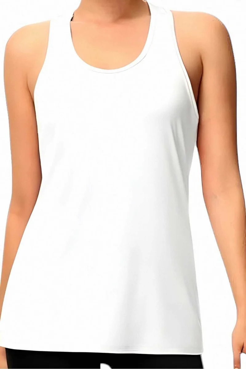 Tezzgelsin Women's Thick Strappy Cotton Rambo Undershirt 3 Piece Set