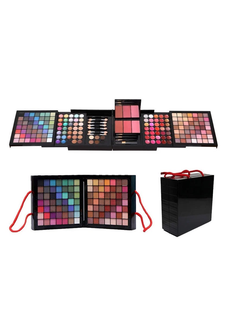 Generic Makeup Kit For Women Full Kit 177 Color Eyeshadow Palette Lipstick Set Lips Blush Foundation Eyebrow Powder  - Image 1