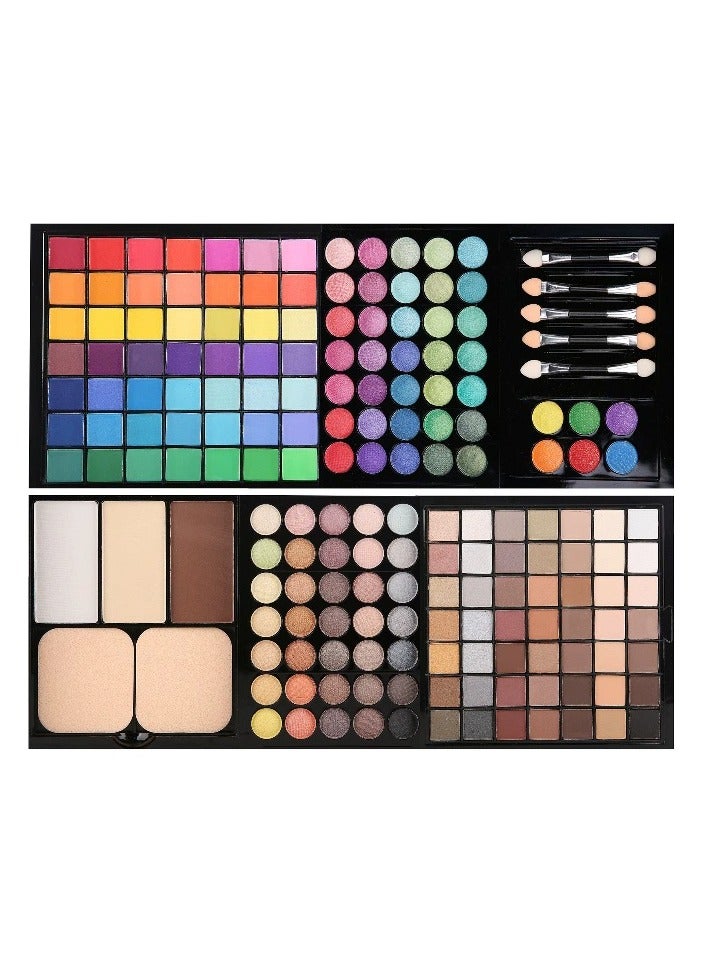 Generic Makeup Kit For Women Full Kit 177 Color Eyeshadow Palette Lipstick Set Lips Blush Foundation Eyebrow Powder  - Image 2