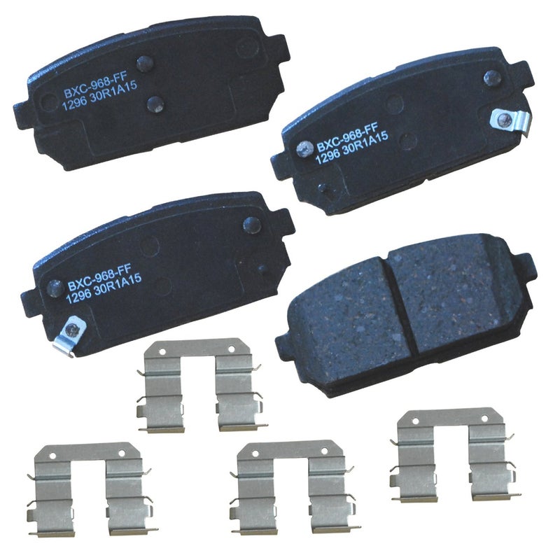 Bendix Premium SBC1296 Ceramic Rear Brake Pads for Kia Rondo 2012-2007 - Image 3