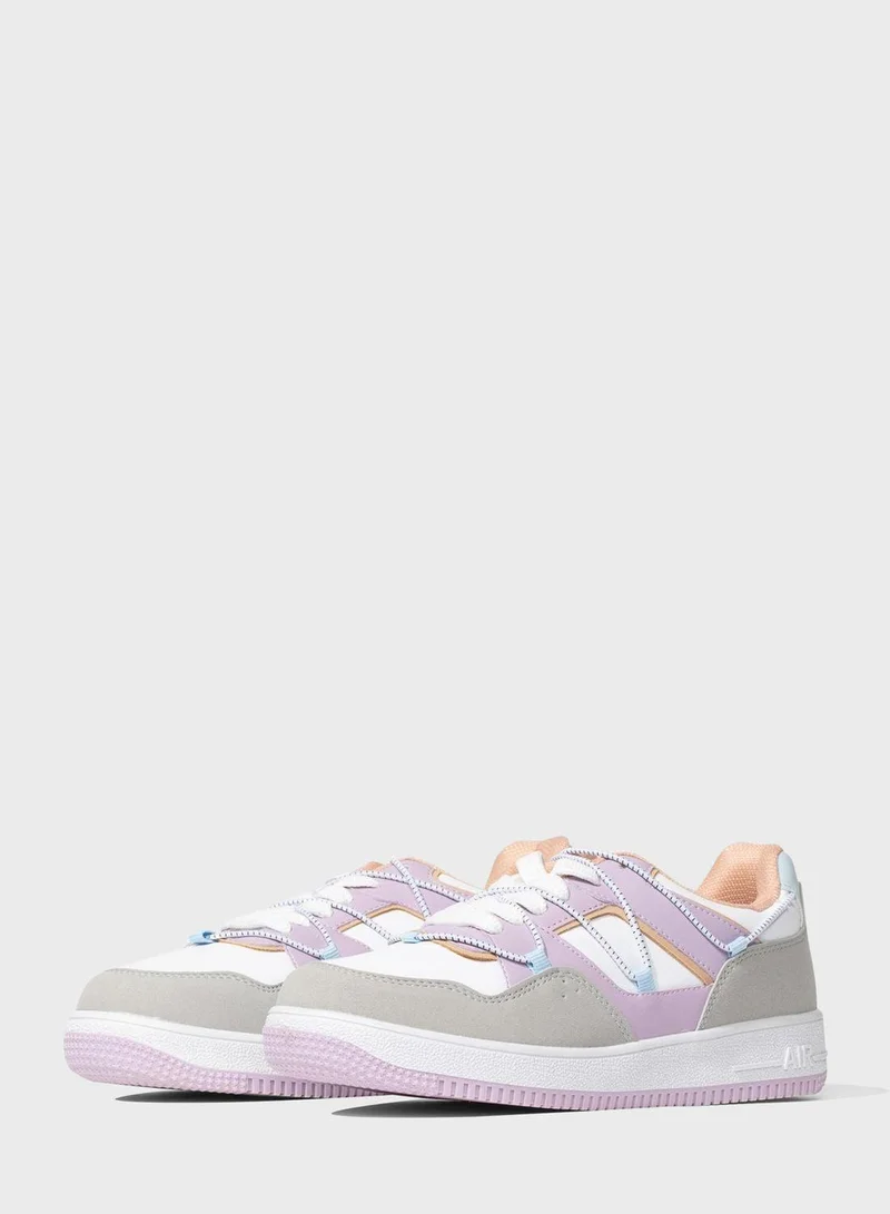 DeFacto Lace Up Low Top Sneakers