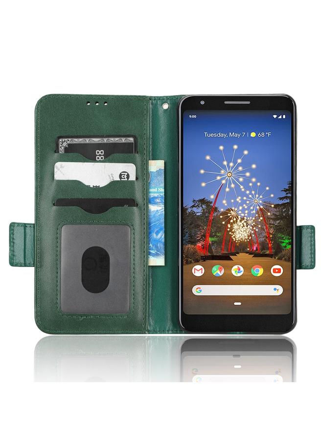 S-TOP Case For Google Pixel 3 Lite XL / 3a XL Symmetrical Triangle Leather Phone Case - Image 4