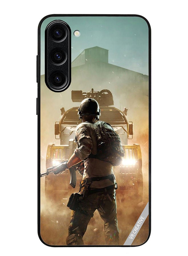VR CREATIVE Protective Case Cover For Samsung Galaxy S23 Pubg Design Multicolour - Image 1