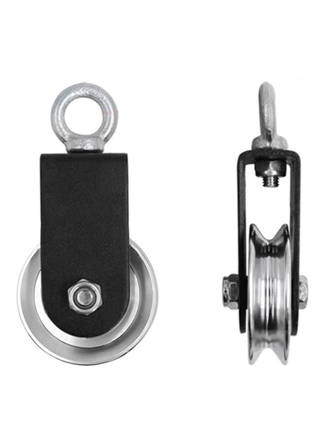 NIBEMINENT Detachable Wheel U-Type Swivel Pulley  - Image 1