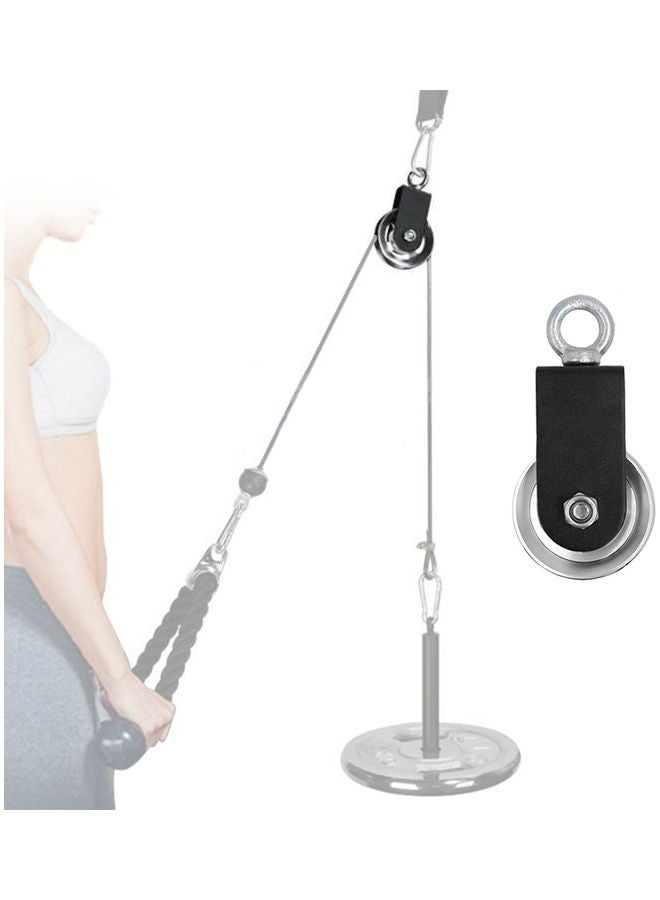 NIBEMINENT Detachable Wheel U-Type Swivel Pulley  - Image 5