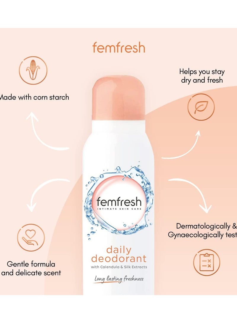 femfresh Daily Fresh Deodorant-125ml - Image 4