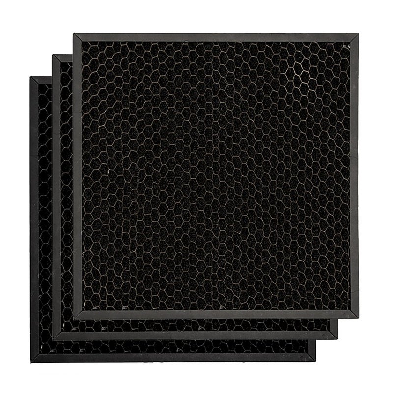 BAir Air Scrubber Active Carbon Filters 3 Pack for Air Purifiers