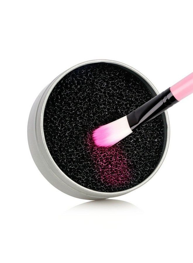 BH STUDIO PRO Makeup Brush Cleaner Color Removal Cleaner Sponge (Pack Of 1) Black - Image 2