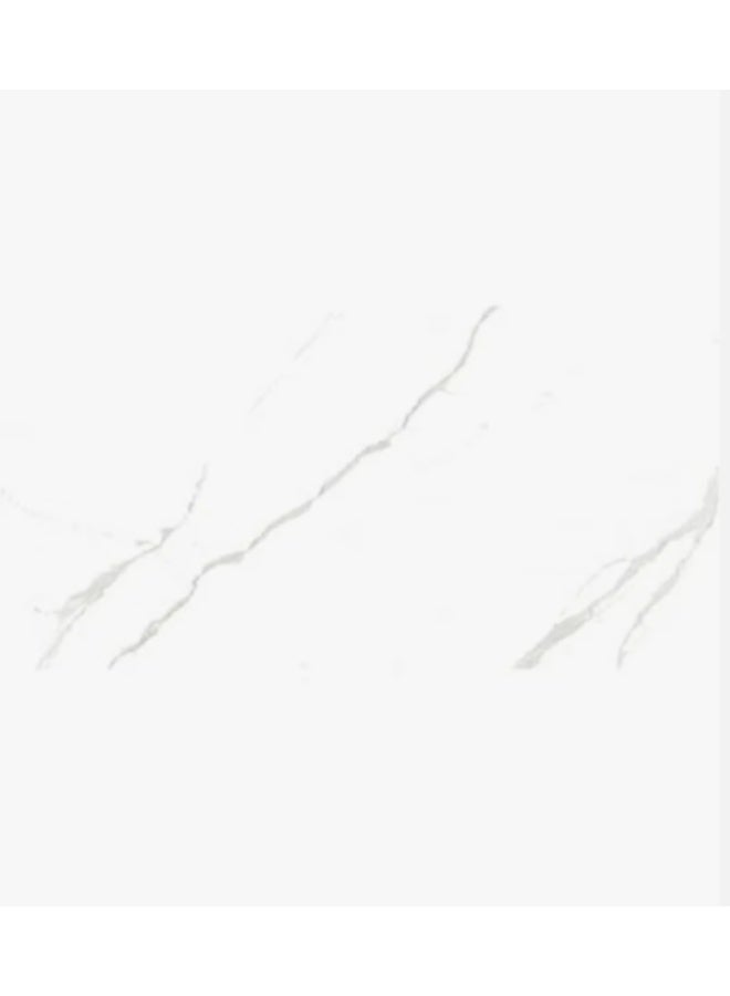 SOMANY Enorme Marmi Statuario FP 800x1600MM Polished Floor Tile – 11mm Thickness | Luxury Statuario Marble Look Large Format Tile | 2.56 SQM