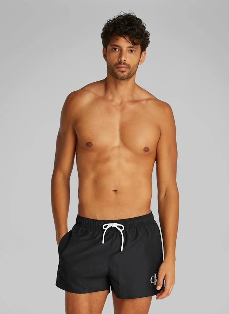 Calvin Klein Jeans Short Drawstring Swim Shorts