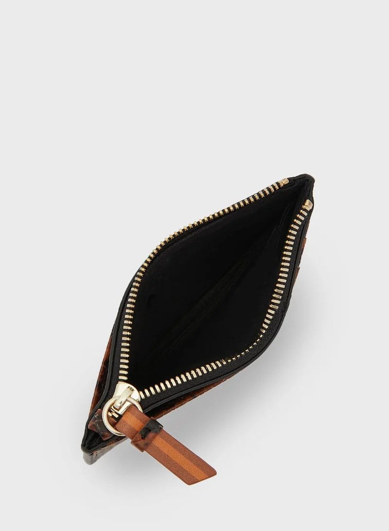 Ted Baker Snakeskin Zip Coin Purse