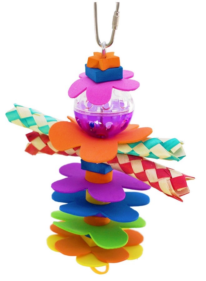 Bonka Bird Toys Bonka Bird Toys 1861 Flower Power Bird Toy Parrot cage Toys Cages Cockatiel parrotlet Conure - Image 2