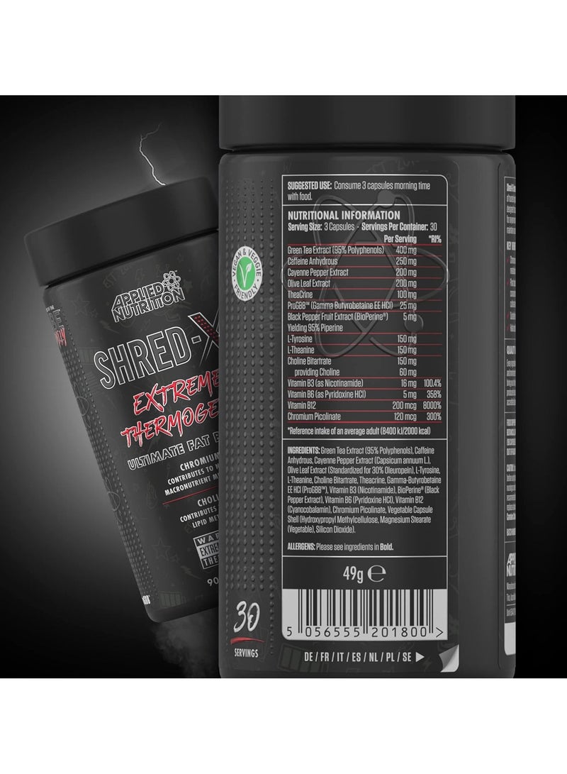 أبلايد نيوتريشن ابلايد نيوترشن شريد إكس إكستريم ثيرموجينك, 90 كبسولة - Image 4