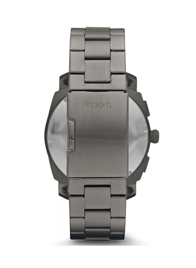 فوسيل ساعة كرونوغراف مقاومة للماء FS4662 - 45 مم - سوداء - Image 3