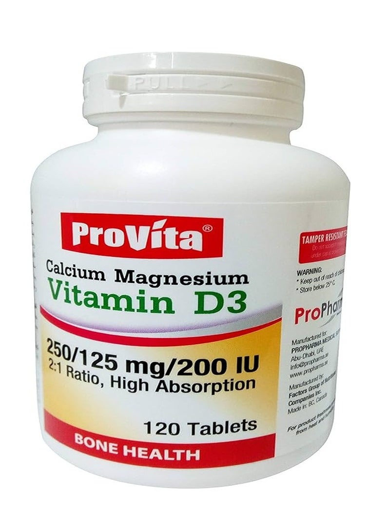 ProVita PROVITA CA MG VIT D 120S 