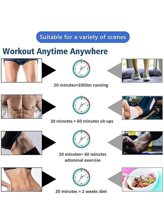 Arabest ABS Muscle Stimulator, ABS Stimulator, ABS Training Workout Belt, Body Abdominal Toning Gear Waist Trimmer, Abs Workout Equipment at Home Office or Gym - Image 3